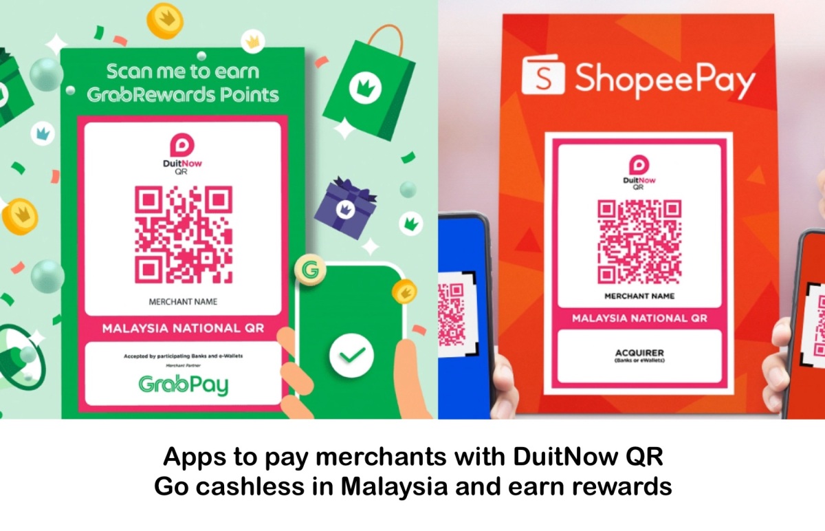 Earn credit card rewards when paying via DuitNow QR in Malaysia